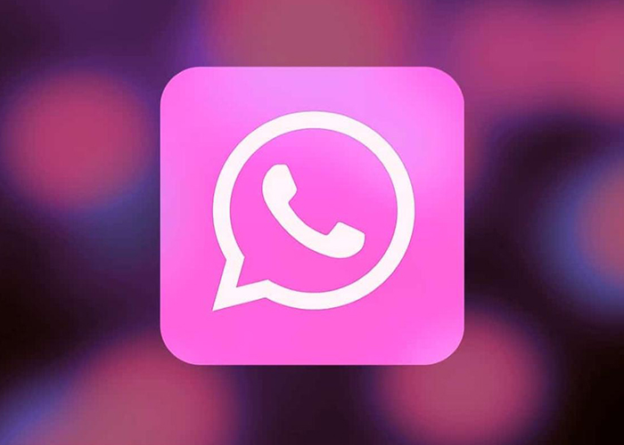 whatsapp pink